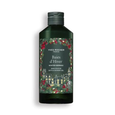 Yves Rocher Winter Berries Shower and Bath Gel Limited Edition