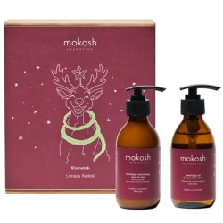 Mokosh Kometek Lnica Rado Moisturizing Body And Hand Wash Gel 200ml Moisturizing And Illuminating Body Lotion 200ml