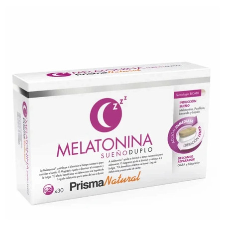 Prisma Natural Melatonin Sleep 30 Bilayer Tablets A Natural Sleep Aid For Restful Nights