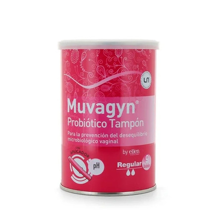 Muvagyn Probiotic Tampon Regular 9 Units