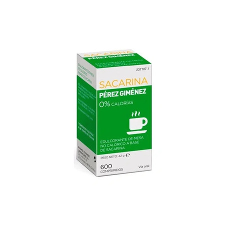Prez Gimnez Saccharin Dispenser 600 Tablets