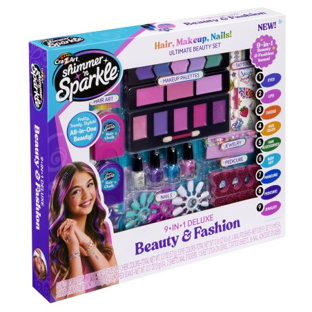 Shimmer n Sparkle - 9 in 1 Deluxe Beauty and Fashion (65699)