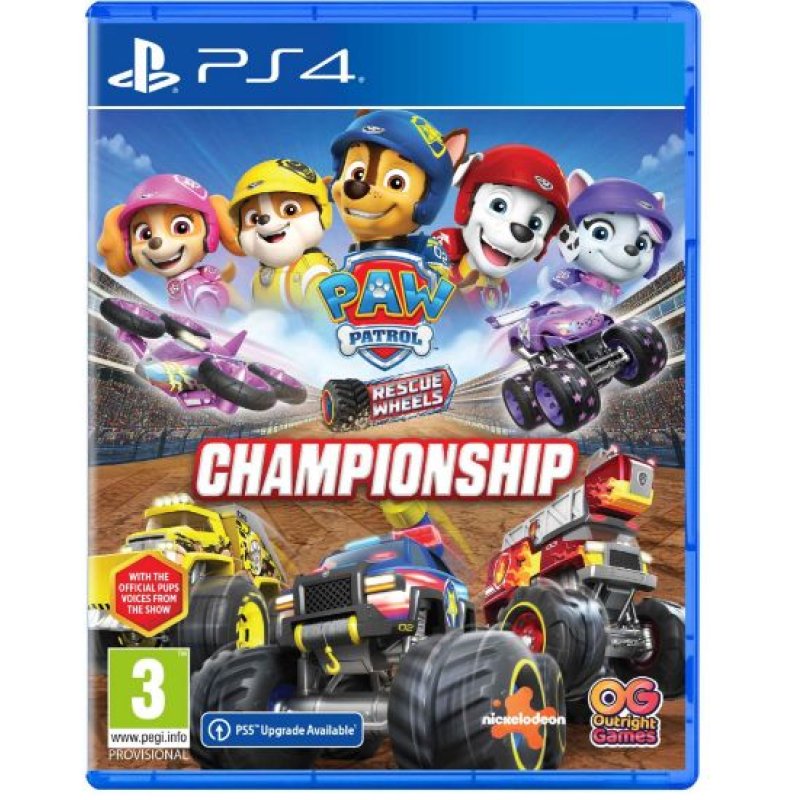 Paw Patrol Rescue Wheels: Championship /PS4