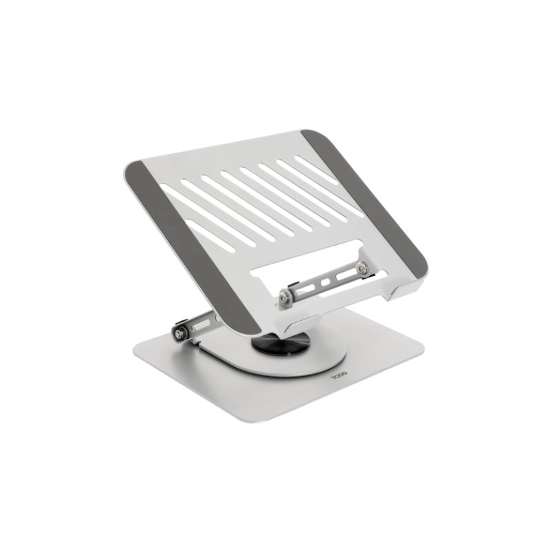 SOPORTE TOOQ PLEGABLE 360° DISPOSITIVOS 11-17â? , PLATA