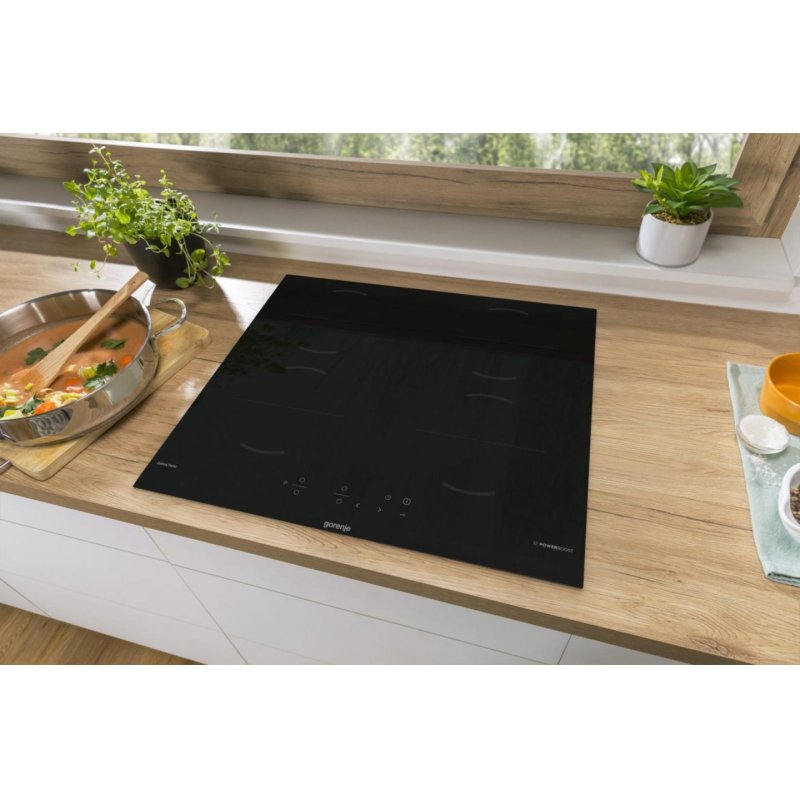 Gorenje GI6401BCE Noir Intégré 59.5 cm Plaque avec zone à induction 4 zone(s)