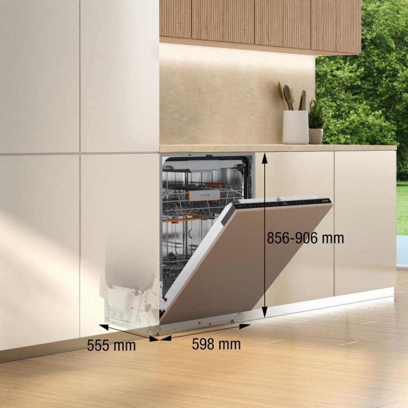 Gorenje GV663B65XXL dishwasher Undercounter 14 place settings D