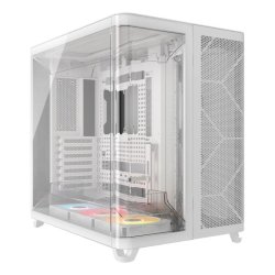 CORSAIR AIR 5400 RS-R ARGB Mid-Tower PC Case, White