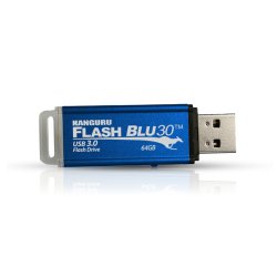 iStorage Kanguru ALK-FB30-16G lecteur USB flash 16 Go USB Type-A 3.2 Gen 1 (3.1 Gen 1) Bleu