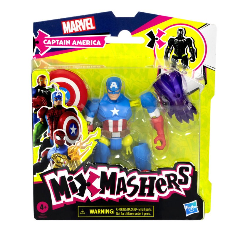 Avengers - Marvel Captain America Mix Mashers Action Figure (F9267)