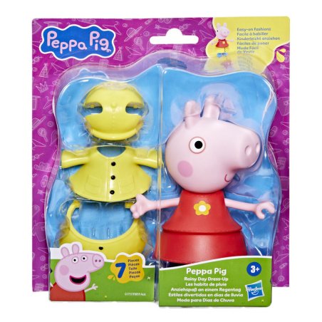 Peppa Pig - Peppa & Friends Dress Up 15 cm - Rainy Day