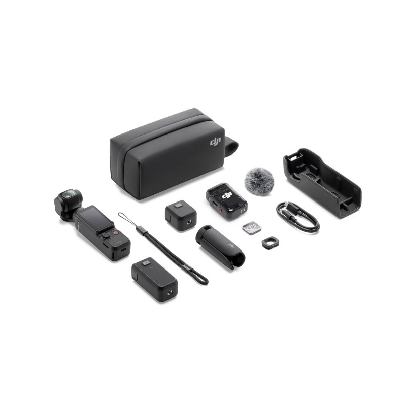 DJI Osmo Pocket 3 Creator Combo gimbal camera 4K Ultra HD 9.4 MP Black