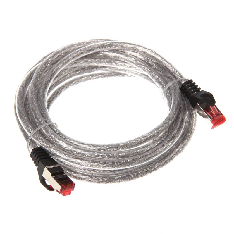 InLine 3m S-STP/PIMF Cat.6 câble de réseau Transparent Cat6 S/FTP (S-STP)