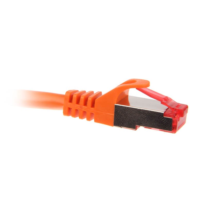 InLine compatible Patchkabel Cat.6, S/FTP (PiMf), 250MHz, orange - 3m