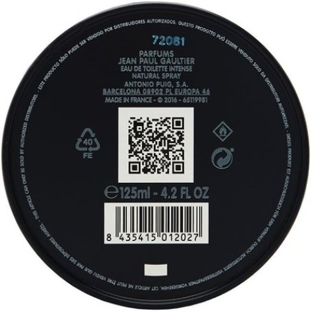 Jean Paul Gaultier Men's Ultra Male Eau De Toilette 40ml