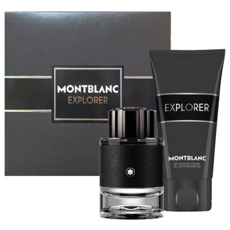 Montblanc Explorer H Eau De Parfum 60 Milliliters Vaporizer Shower Gel 100 Milliliters
