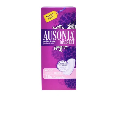 Ausonia Ausonia Discreet Micro Pantyliners 28 Units