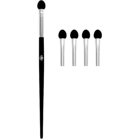 Elite Models Foam Eye Shadow Applicator Brush with Black Nylon Bristles