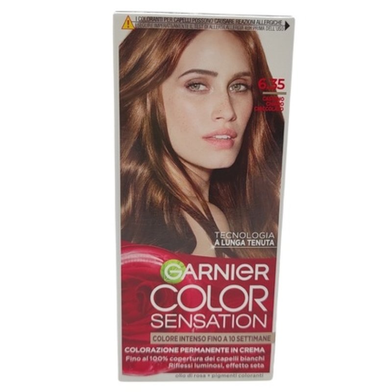 Garnier Color Sensation 635 Light Chocolate Brown Hair Color