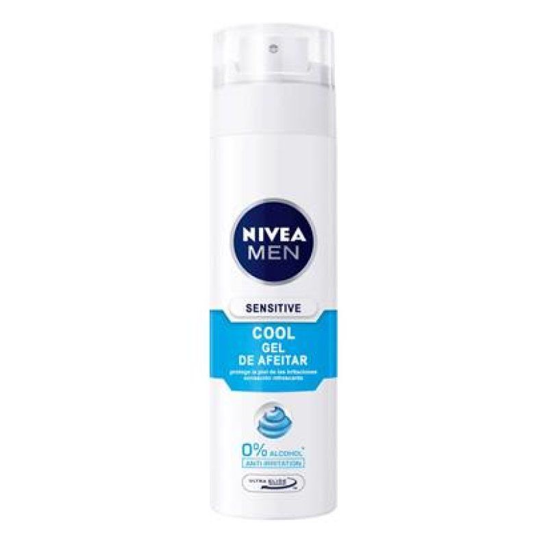 NIVEA 88542 Gel de rasage Hommes 200 ml