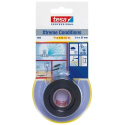 TESA 04600-00001-00 bande scellante Noir 3 m