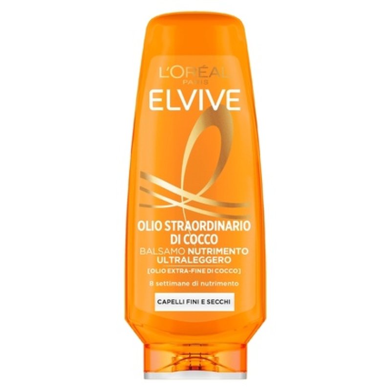 Elvive Extraordinary Coconut Oil Lightweight Nourishing Balm 200 Ml By Elvive