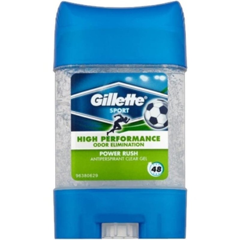 Gillette Power Rush Antiperspirant Gel Stick 70ml