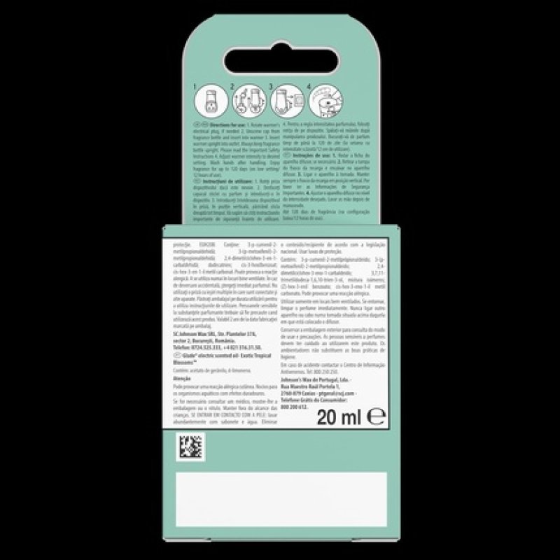 Glade Plug In Air Freshener Refill Electric Scented Oil