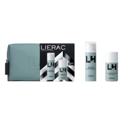 Lierac Homme Antiaging Emulsion 50ml Rollon Deodorant 50ml Cosmetic Bag