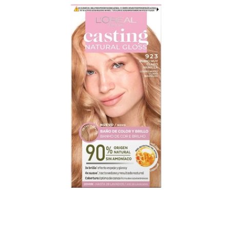 L'Oréal Paris Casting Natural Gloss Hair Color and Shine with Optimal Coverage Honey Nourishing Conditioner