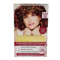 L'Oral Excellence N 654 New Dark Mahogany Blonde Hair Color