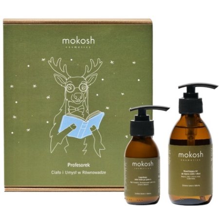 Mokosh Balance Of Body And Mind Moisturizing Body And Hand Wash Gel 200ml Soothing Light Aftershave Cream 90ml