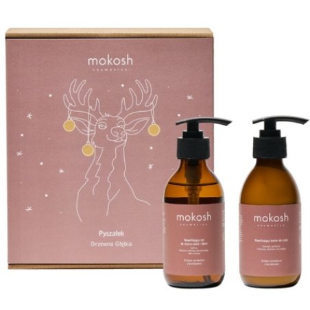 Mokosh Wooden Depth Moisturizing Body And Hand Wash Gel 200ml Moisturizing Body Lotion 200ml