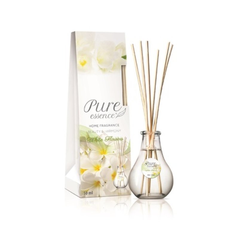 Pure Essense Fresh Diffuser White Flowers 50ml Home Fragrance