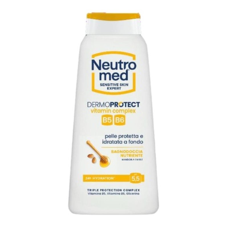 Neutromed Dermoprotect Shower Gel 600 Ml Almond And Honey