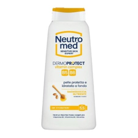 Neutromed Dermoprotect Shower Gel 600 Ml Almond And Honey