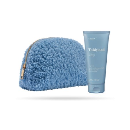 Pupa Pupa Teddyland Hazelnut And Chamomile Blue Shower Gel 200 Ml Pouch