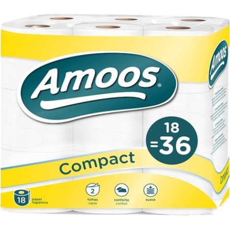 Amoos Rolls Toilet Paper 2-Layer 30M