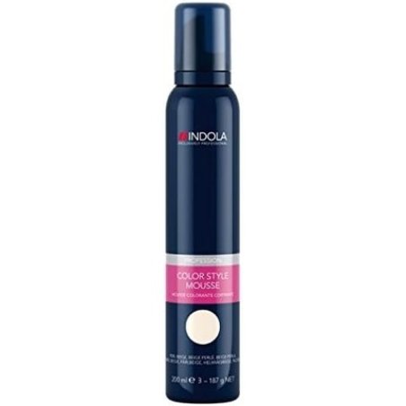 Indola Colour Style Mousse Professional Salon Permanent Hair Dye Pearl Beige