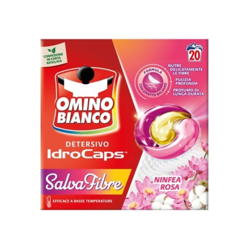 Omino Bianco Hydro Caps X 20 Salvafibre Nymphaea Pink
