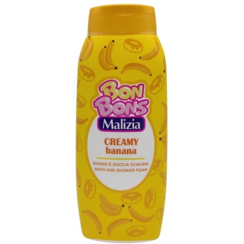 Malizia Bagno Bon Bons Creamy Banana 500 Ml