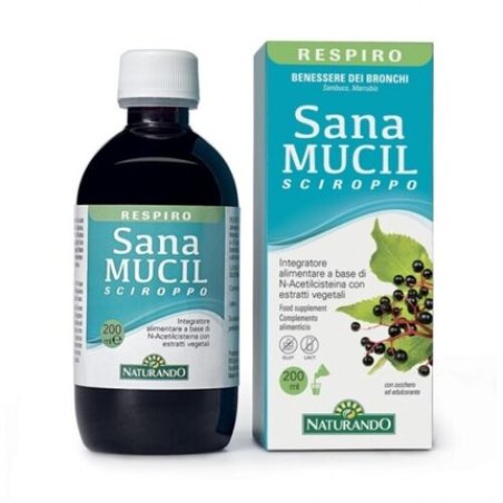 NATURANDO Sanamucil Syrup Lungs Health Supplement 200ml
