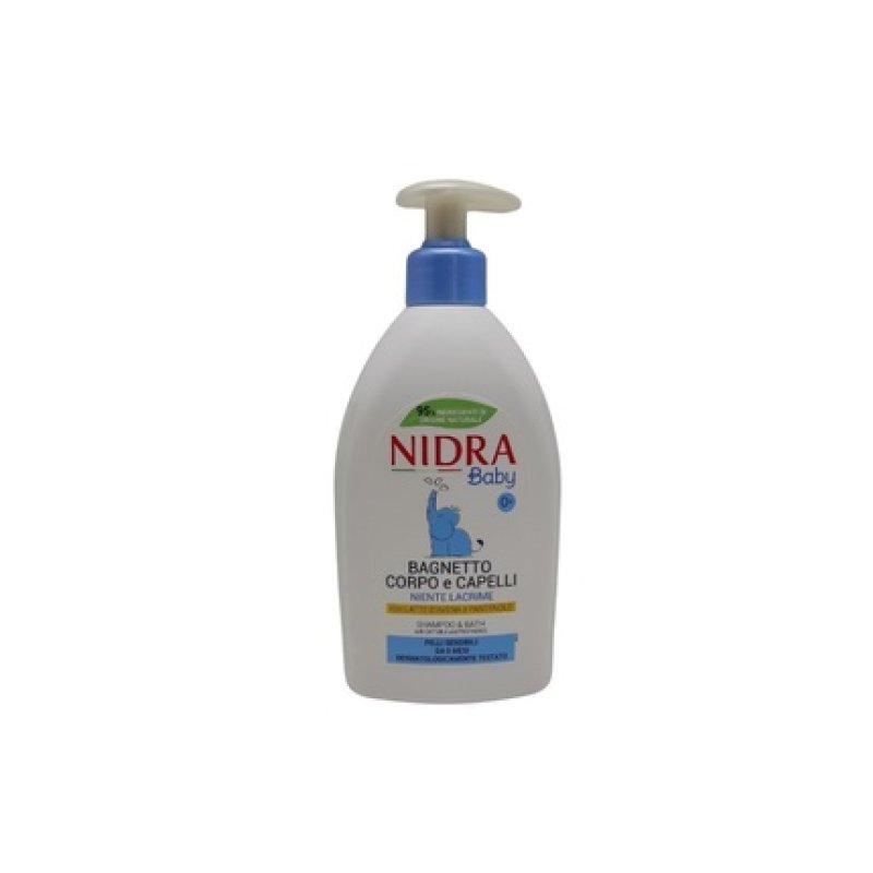 Nidra Baby Bath Shampoo 500 Ml Oat Milk And Panthenol