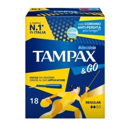 Tampax Tampax & Go X 18 New Regular Tampons
