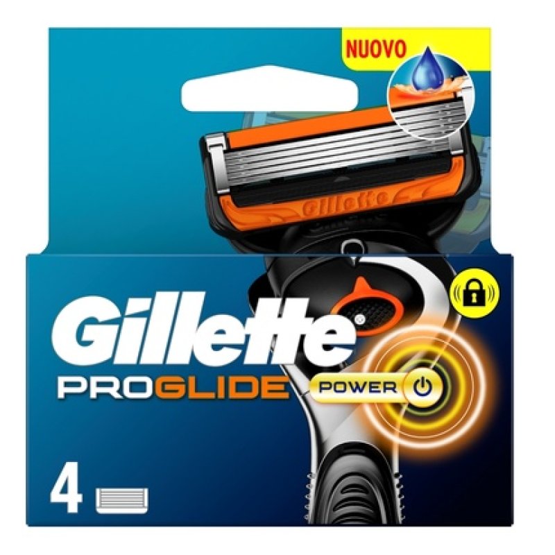 Gillette Fusion Proglide Power Razor Blades X 4