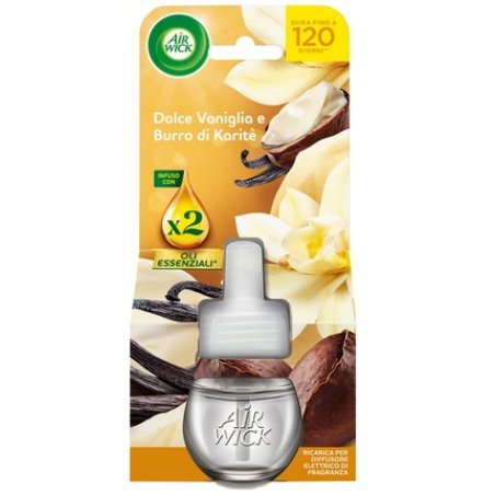 Air Wick Electric Refill 19 Ml Sweet Vanilla And Shea Butter