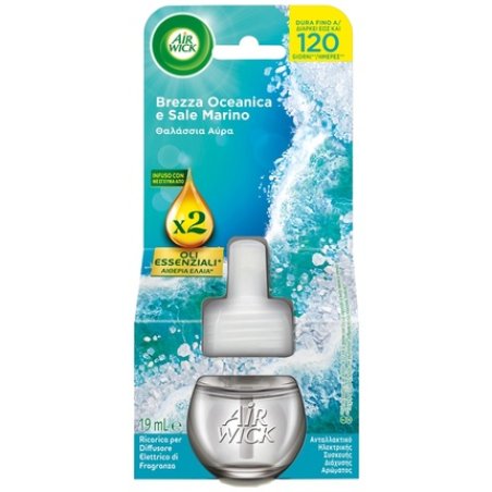 Air Wick Electric Refill 19 Ml Ocean Breeze And Sea Salt