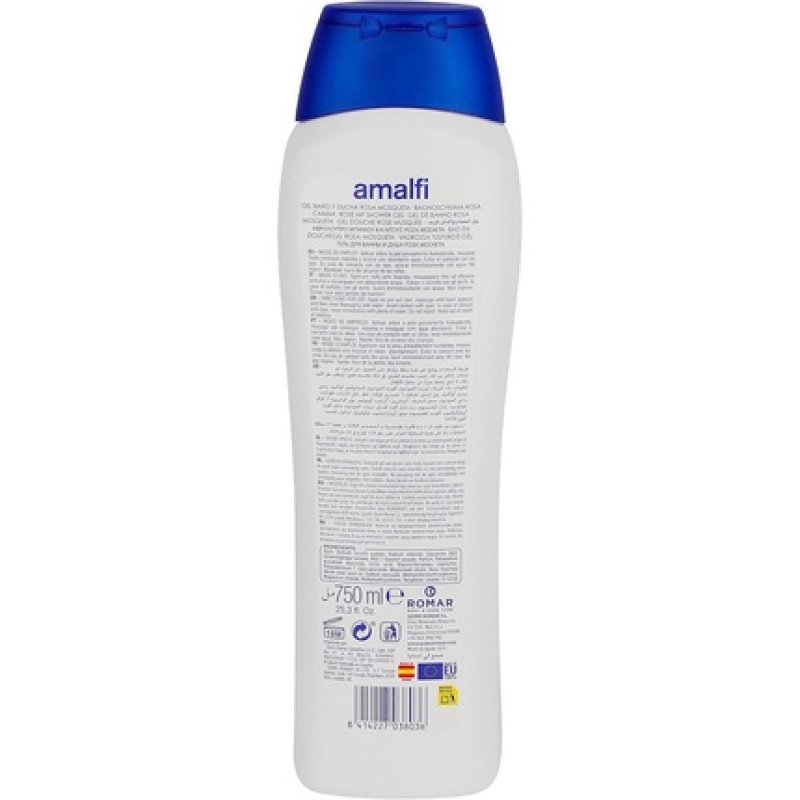 Amalfi Bath Rosehip 750ml