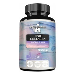 Apollo's Hegemony Fish Collagen 150 Capsules for Skin, Joints, and Beauty