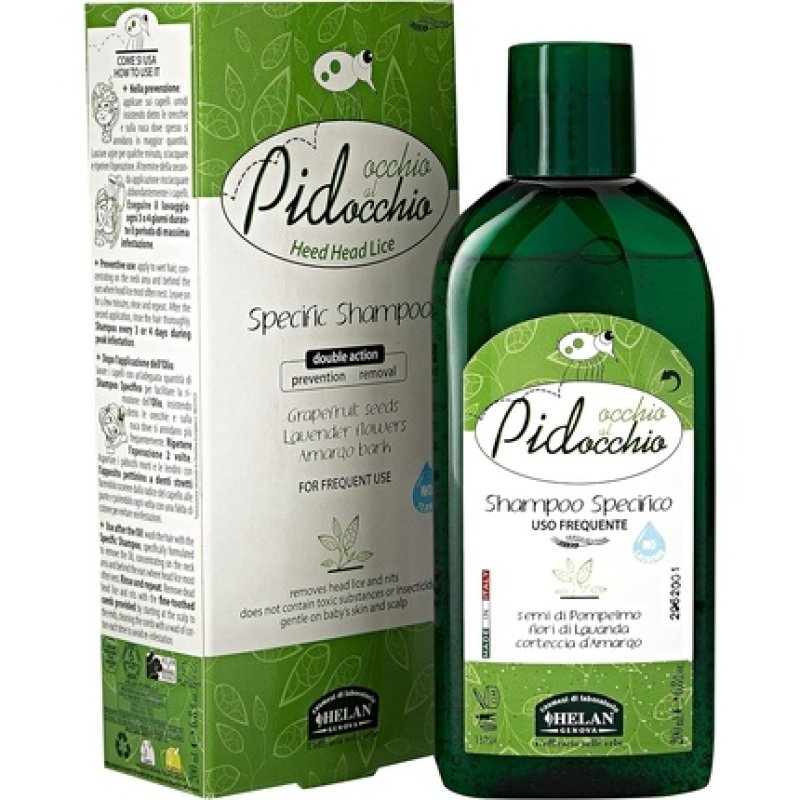 Helan Lice Eye Cosmetics Specific Shampoo 200ml