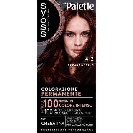 Syoss Palette 42 Chestnut Mahogany Hair Color
